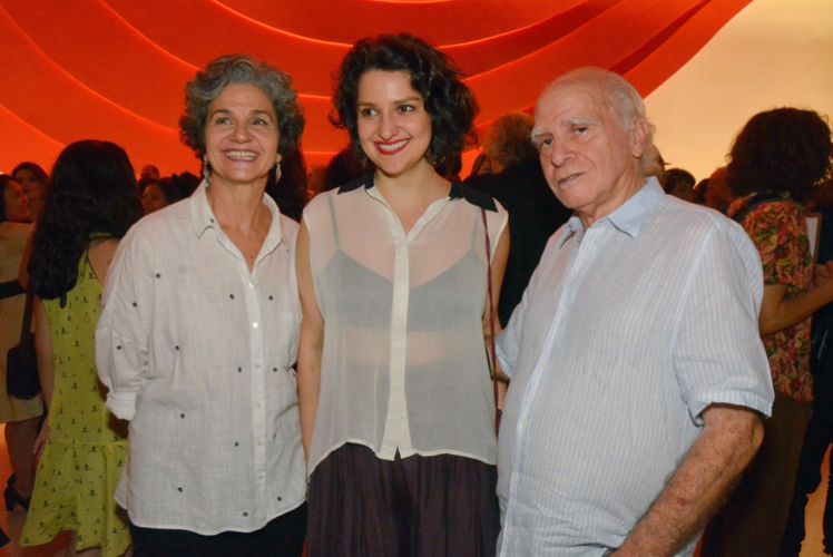 Márcia Gullo, Rita Gullo e Ignácio de Loyola Brandão