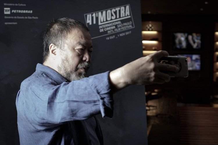 Ai Weiwei, homenageado nesta edição da Mostra e diretor do filme Human Flow