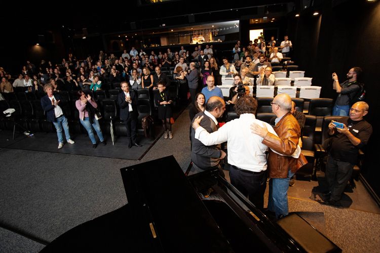  CineSesc/ 42ª Mostra Internacional de Cinema/São Paulo Int`l Film Festival -  Apresentação do filme O Maestro, em Busca da Última Música, com a apresentação musical do Maestro Francesco Lotoro
