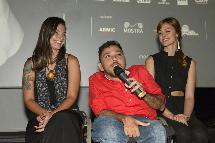 Espaço Itaú de Cinema - Frei Caneca 2 / Mariana Jacob (produtora), Jeorge Pereira (diretor) e Bianca Joy (atriz) apresentam o filme Organismo