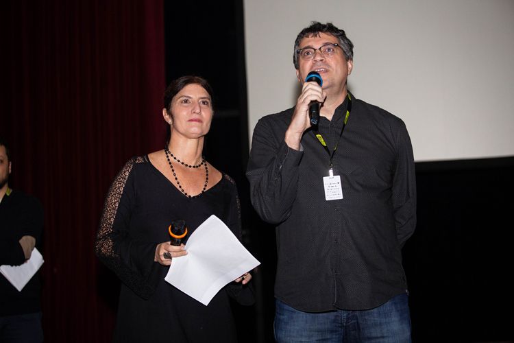  Cinearte/ 42ª Mostra Internacional de Cinema/São Paulo Int`l Film Festival - Apresentação do filme Cravos com Marco Del Fiol e equipe do filme
