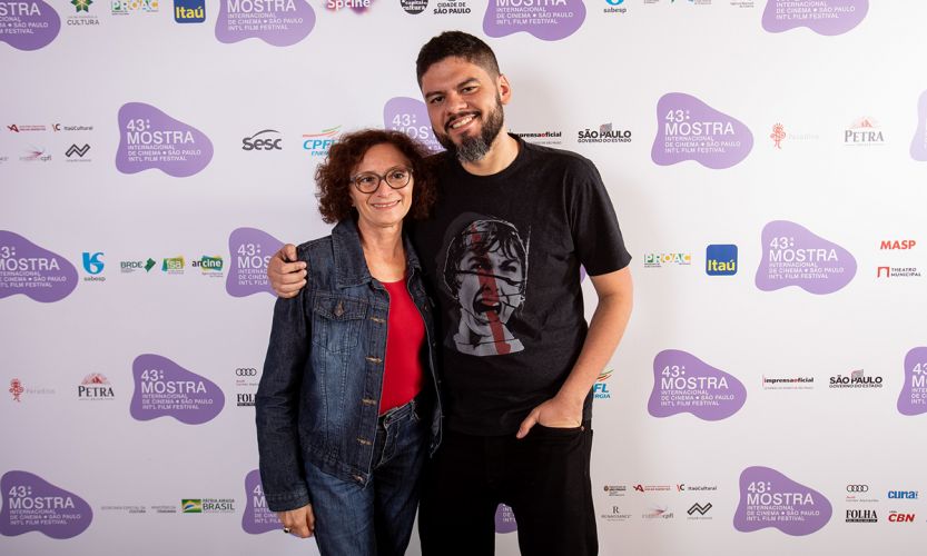  Marcélia Cartaxo, atriz, e Allan Deberton, diretor do filme Pacarrete / Foto: Mario Miranda Filho/agenciafoto.com.br